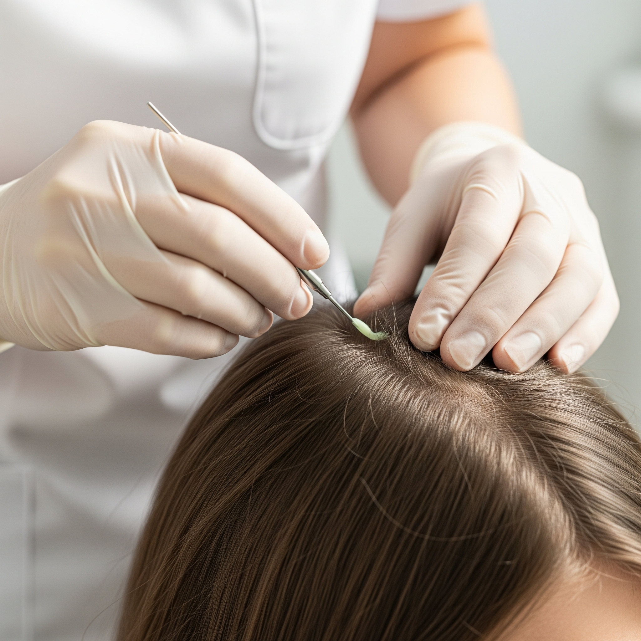 A collection of professional hair care products